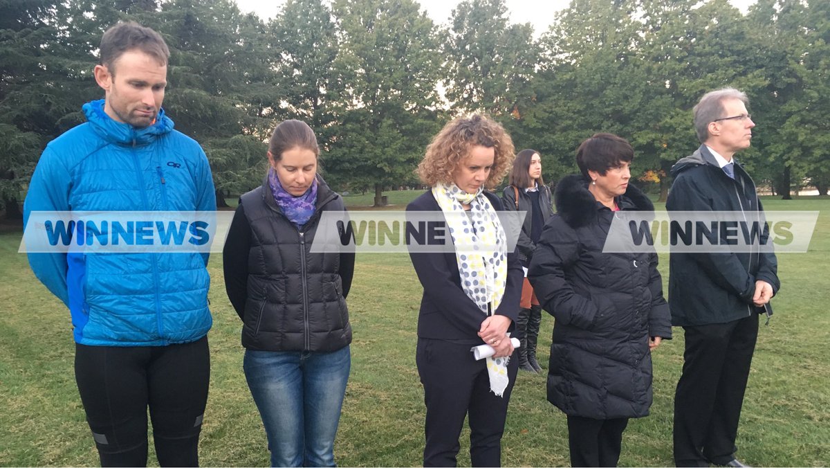 mhammond7's tweet image. Sad messages from Mike Hall&apos;s family, as #Canberra cyclists pause to remember him exactly one week on from his death. @WINNews_ACT 6PM.