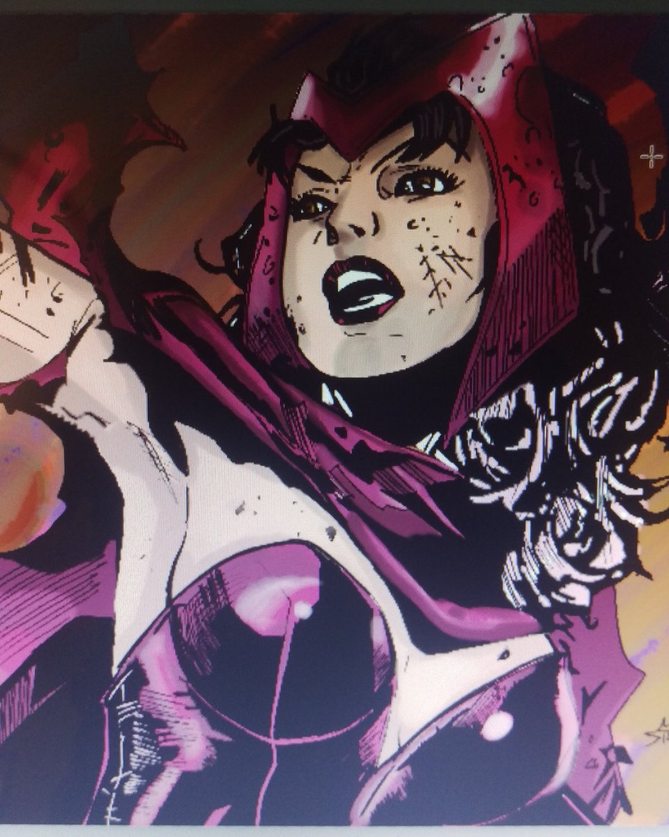 MartinPSteele's tweet photo. First time using #photoshop 

Here is #scarletwitch from @Marvel #xmen and #avengers https://t.co/y8cYjoAnLR