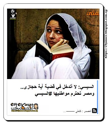 السيسي: لا أتدخل في قضية آية حجازى.. ومصر تحترم مواطنيها