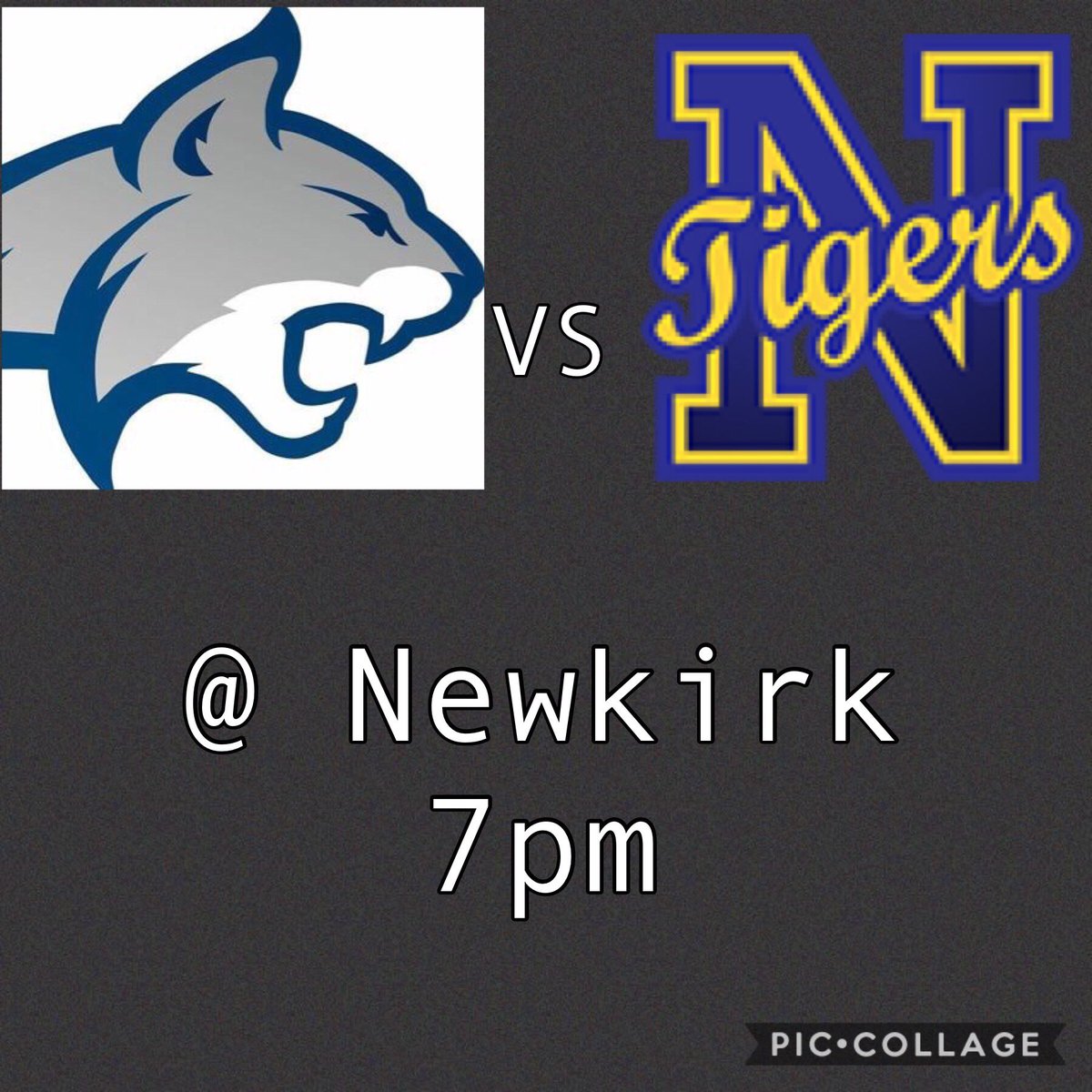 The #bcbobcats take on the Newkirk Tigers tonight! #letsgo