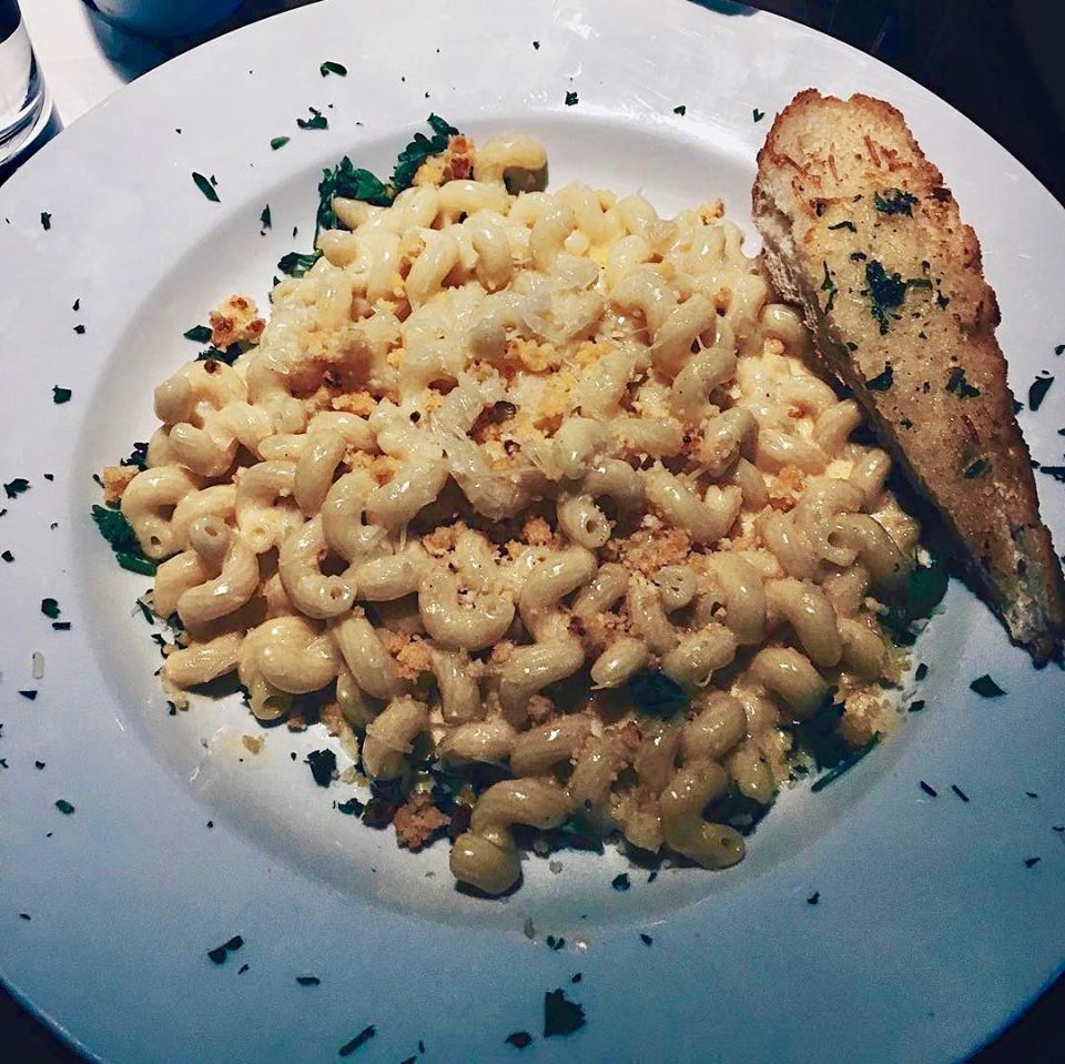 It's cheesy goodness at <a href="/BarLouie/">Bar Louie</a> tent for the <a href="/TasteGreeneCo/">Taste of Greene Co</a> this year.  Who doesn't love mac and cheese?!?!
