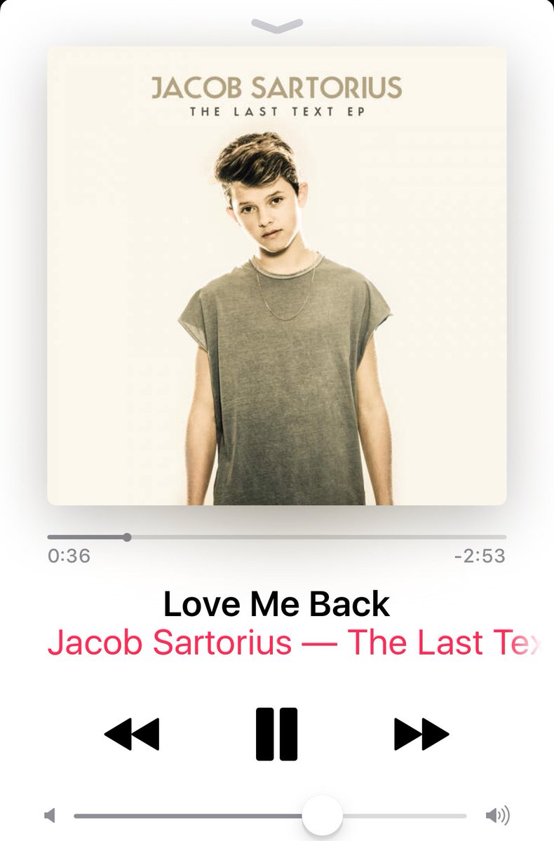 bangtansrose's tweet photo. @jacobsartorius #LoveMeBack #LastTextEP I love this song so much❤️😍🙌🏻 https://t.co/79LMwwikoS