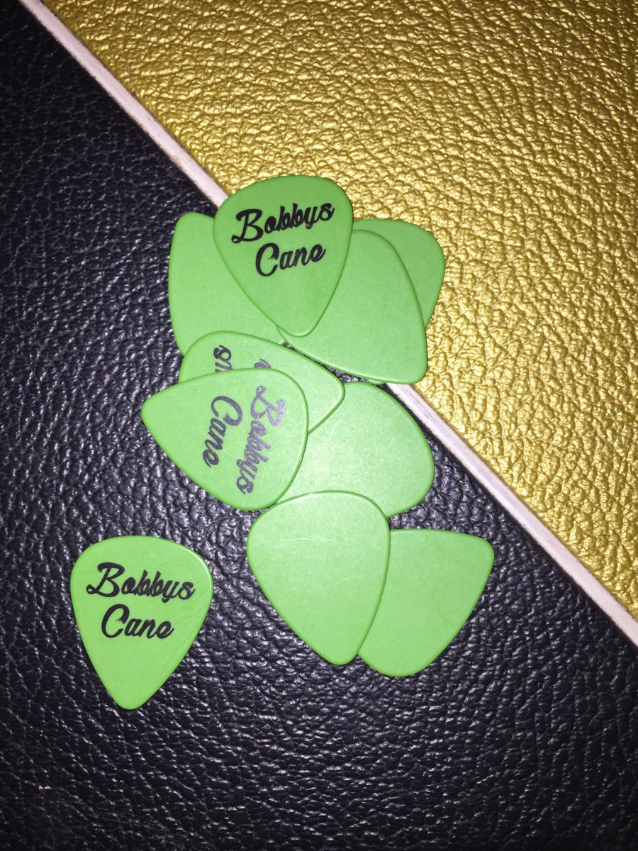 Picks arrived they got a deadly feel to them and tone catch yours at the next gig @uglydogbandmerch