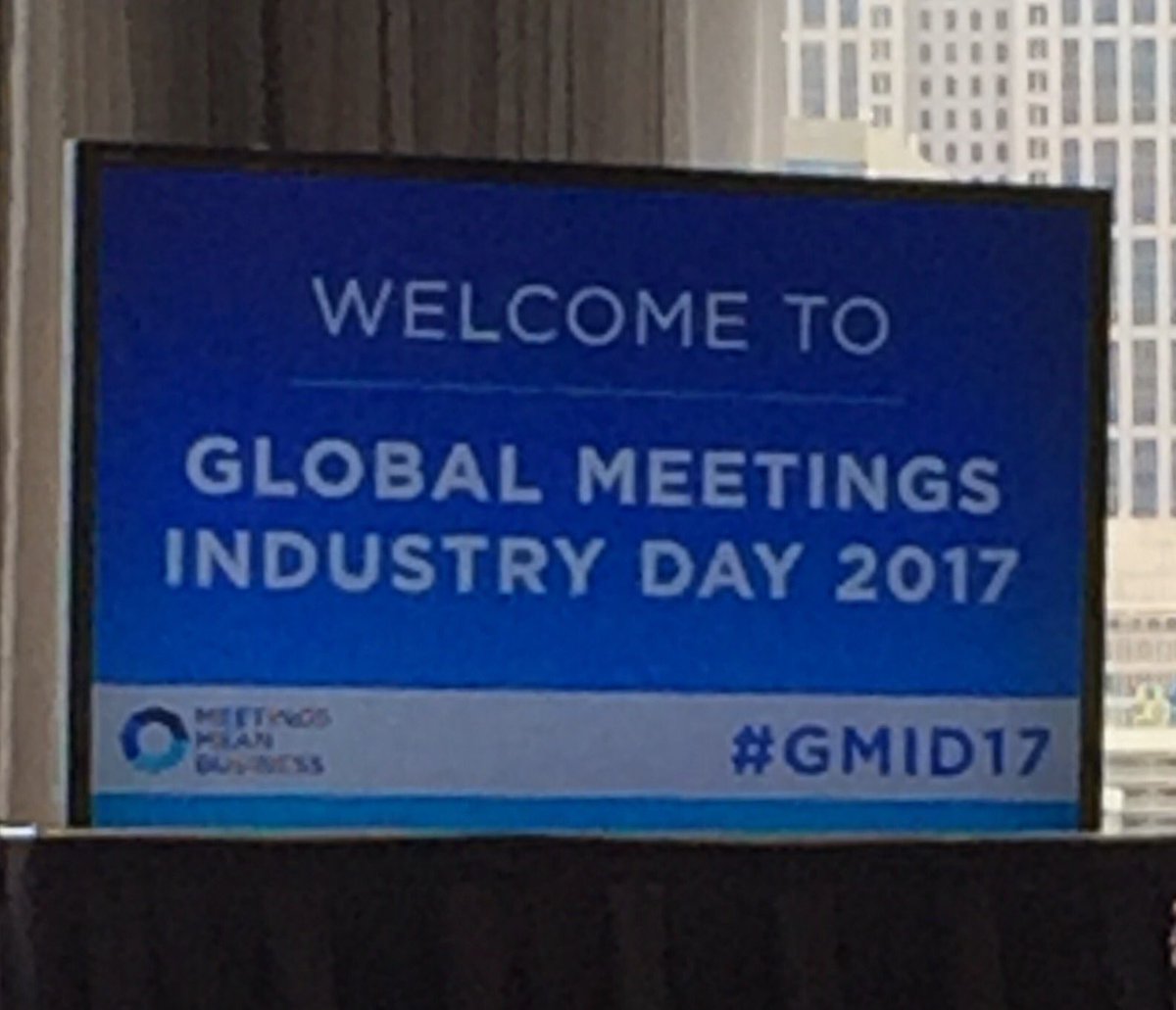 ButtonItUp's tweet image. Global Meeting Industry Day 2017. #GMID17