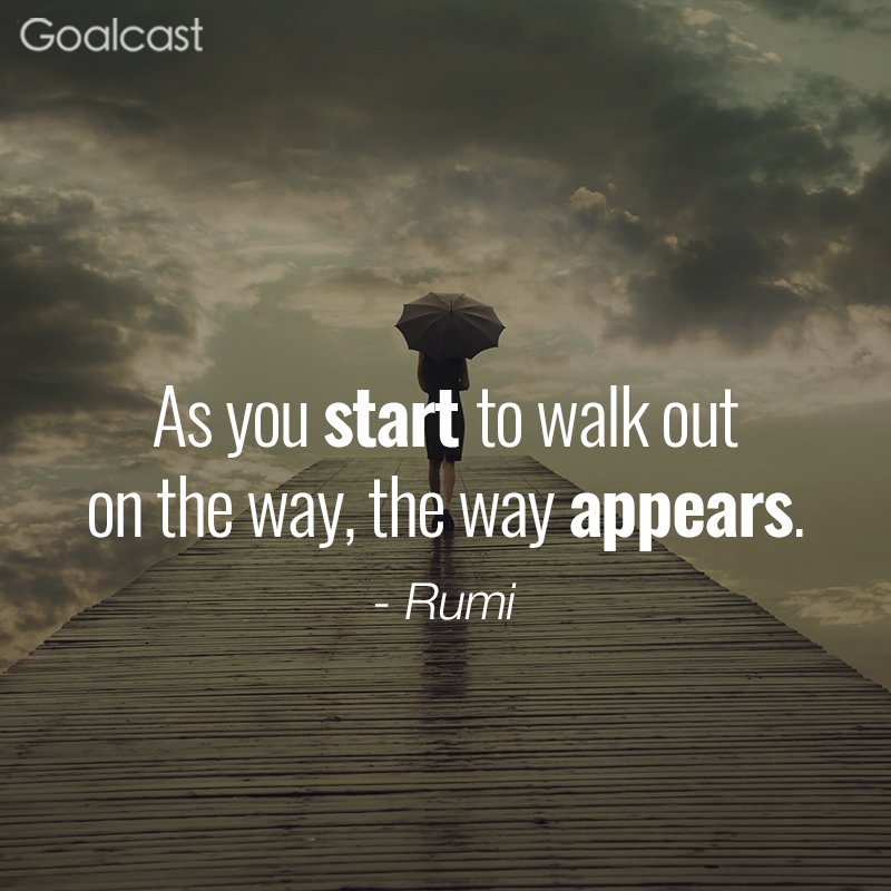 The way appears. The way appears