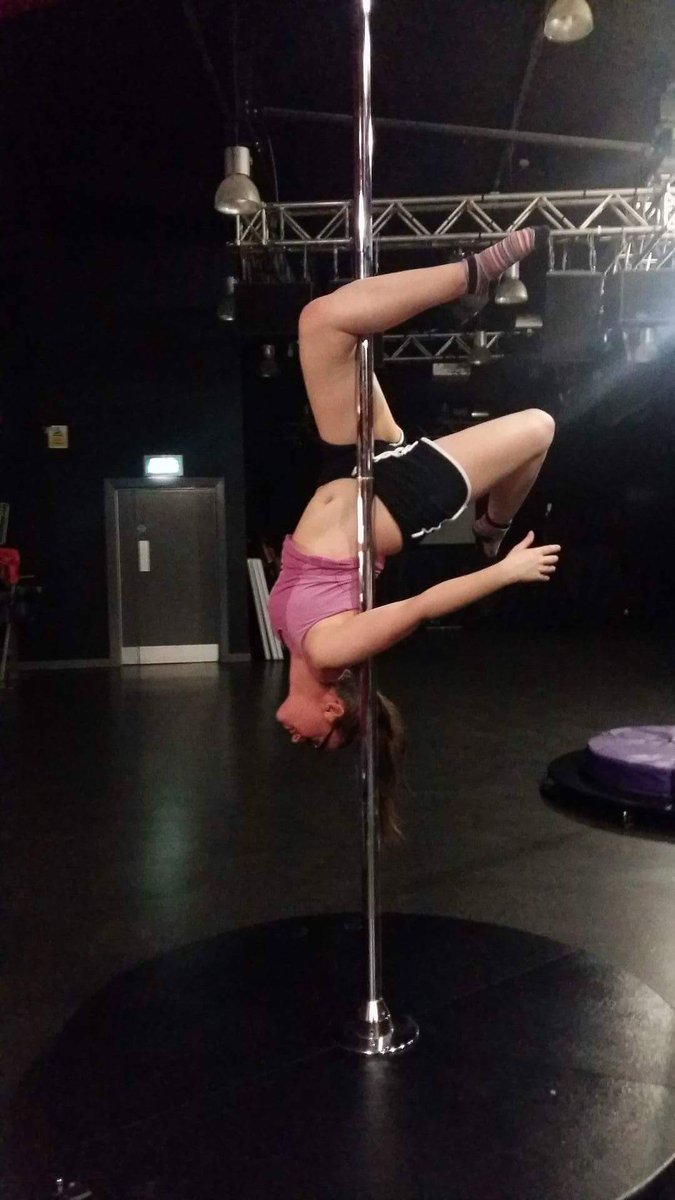 UCLanPole's tweet photo. So proud of 3 of our ladies at pole tonight! Hit our gemini holds well and beautifully! Well done ladies onwards and upwards!!! #polelove 💛 https://t.co/1CuFIi0xI5