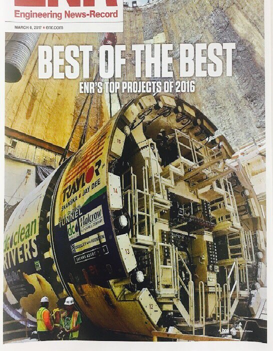 NannieTBM's tweet photo. Yet another honor for our spotlight stealing big sister @LadyBirdTBM - Project of the Year @ENRnews https://t.co/8xfdBnit5P