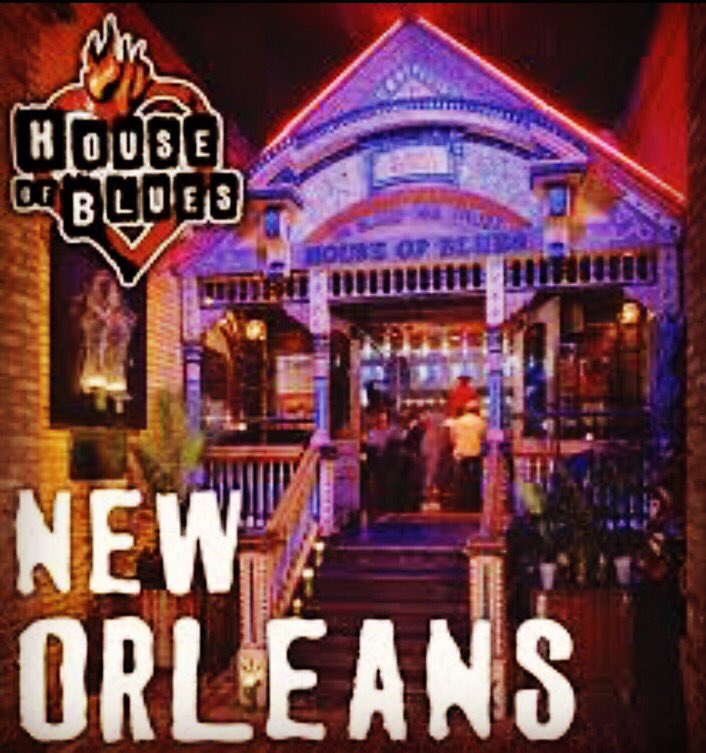 We are coming back home for a show at The House of Blues New Orleans on Aug. 26th at 9:30pm! Save the date and spread the word!