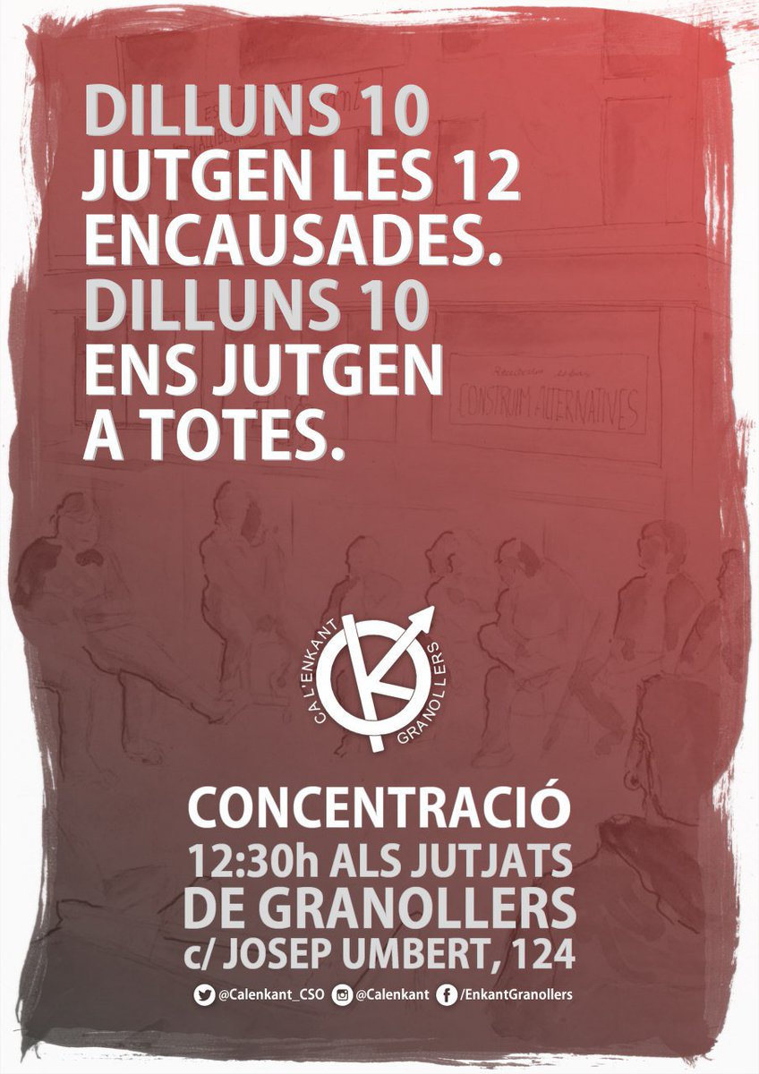 elcairo_ajg's tweet photo. Comunicat de suport a les encausades de Ca L'Enkant #nosaltresenkantem https://t.co/MiT4yFBvMJ https://t.co/NQlmLZwT8u