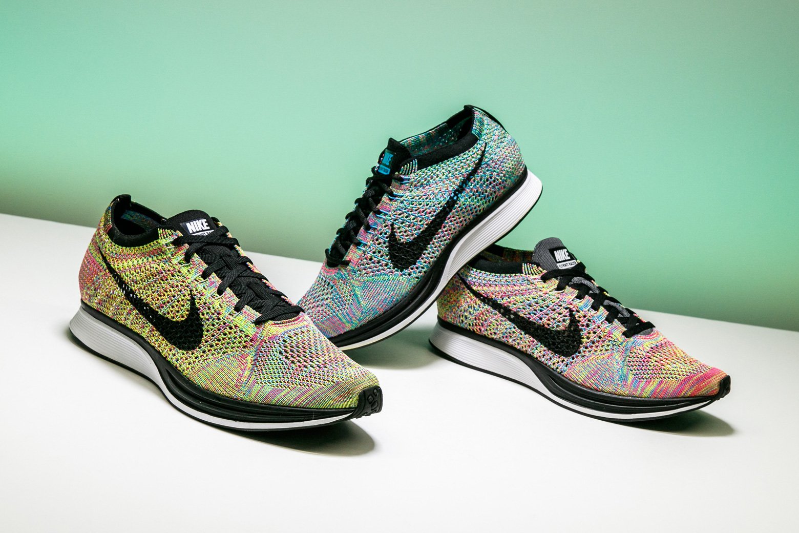 Stadium Goods on Twitter: "Flyknit Racer Multicolor 1.0 vs 2.0 vs 3.0, we analyze each: https://t.co/ZzNiwqc0qp / Twitter