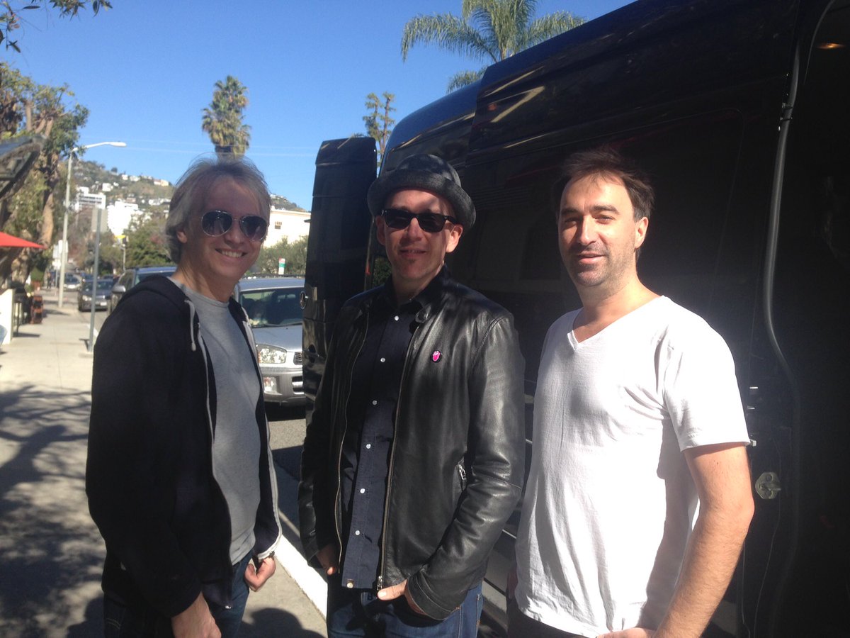 The chaps in LA <a href="/theTHband/">The TH Band</a> <a href="/TheTonyHadley/">Tony Hadley</a> <a href="/phil1962bass/">Philip Williams</a>