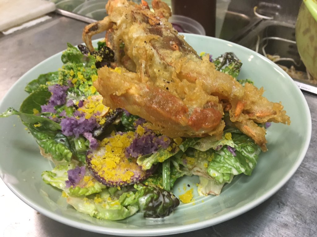 If you want soft shells from Xiao Bao tonight may be your last chance for awhile!!