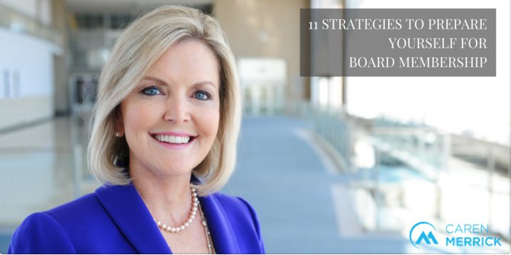 Grow a career you love from executive to the boardroom -- 11 Strategies to Prepare Yourself for Board Membership: bit.ly/2mmSiEb