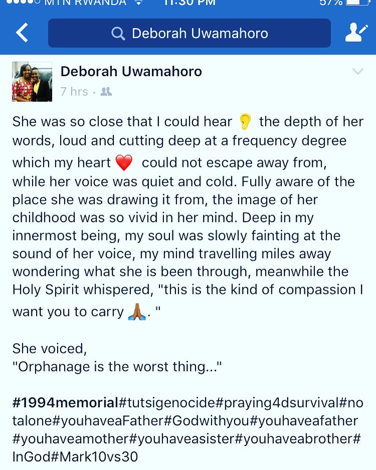 Deborah U. Masasu (@uwamahorodebora) on Twitter photo 
