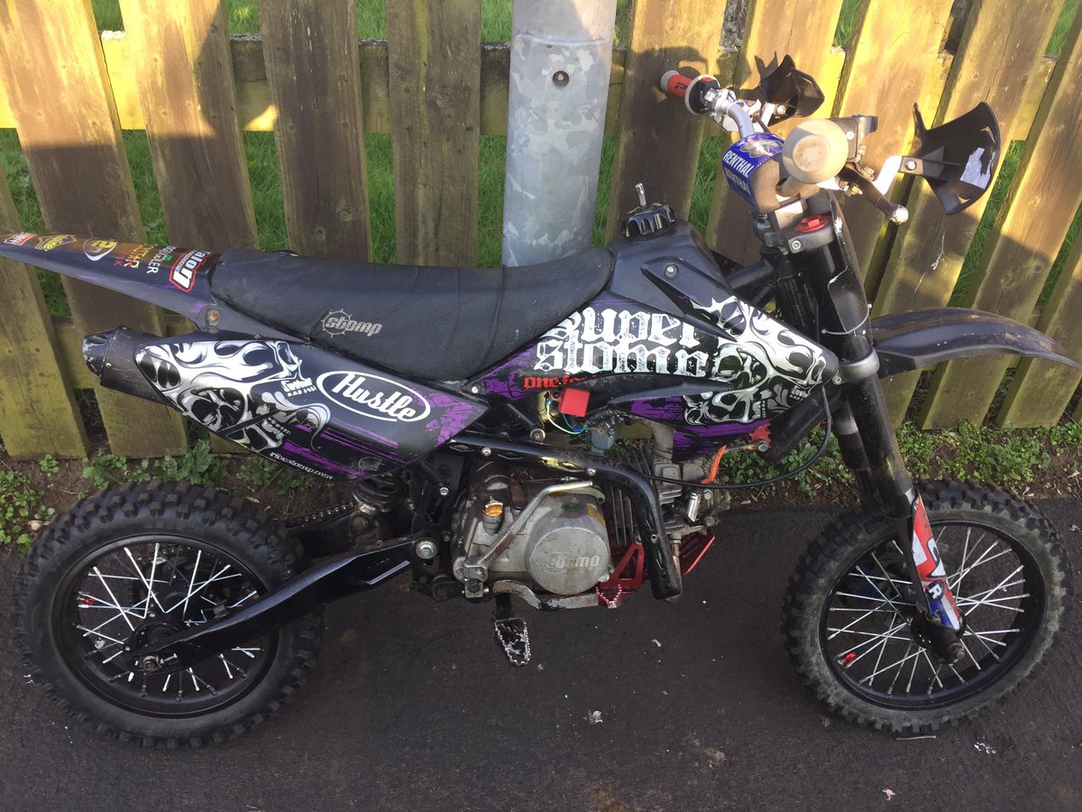 SgtJamesMain's tweet image. Seized tonight - no insurance - Pryme Rd #Scunthorpe - part of the nuisance motor cycle profile - we listen - we act #CommunityPriorities