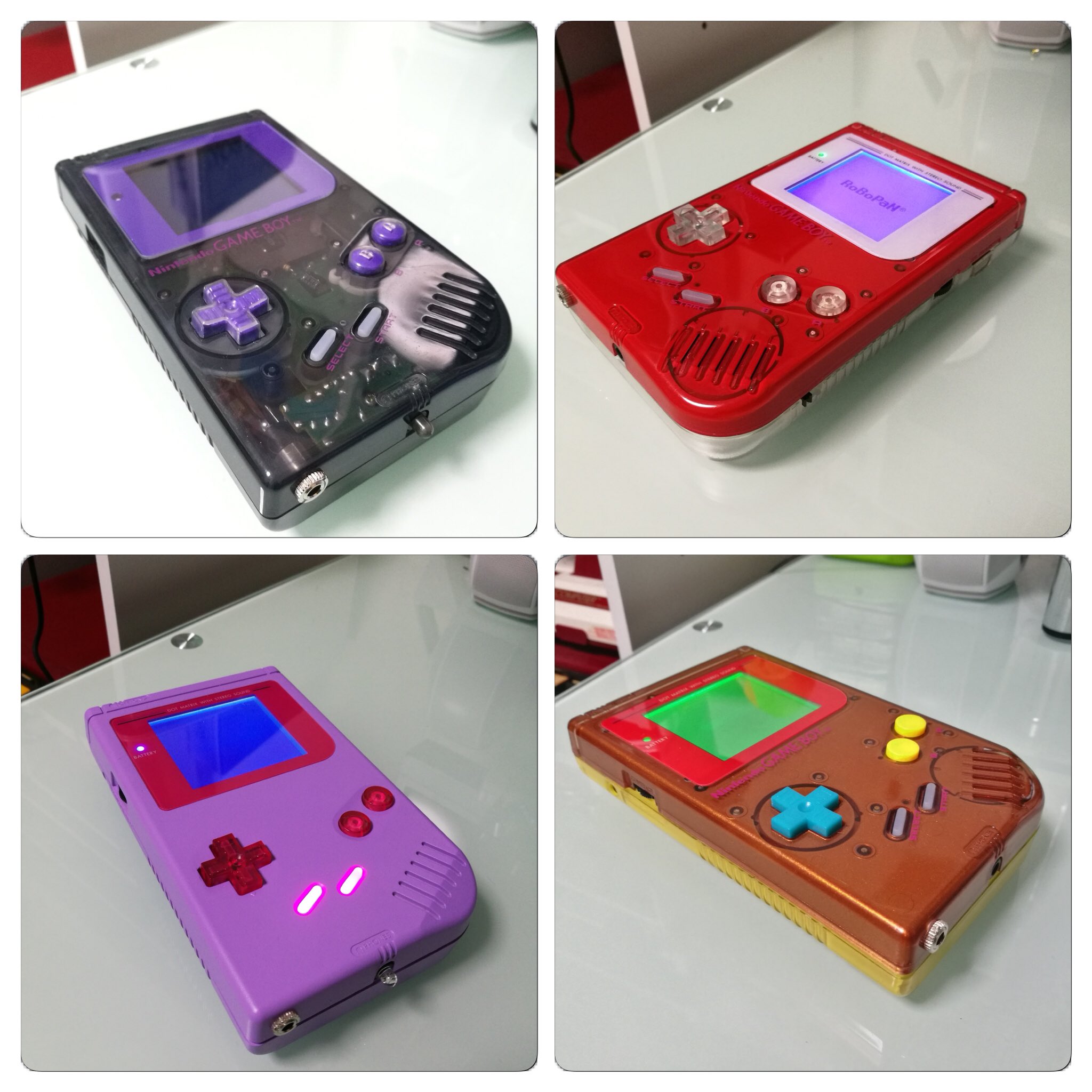 ロボパン カスタムゲームボーイの製作をしています ご依頼はdmかリプライかmailにて受け付けておりますのでお気軽にご相談下さい Robopandmg Gmail Com Gameboy ゲームボーイ チップチューン ロボパン