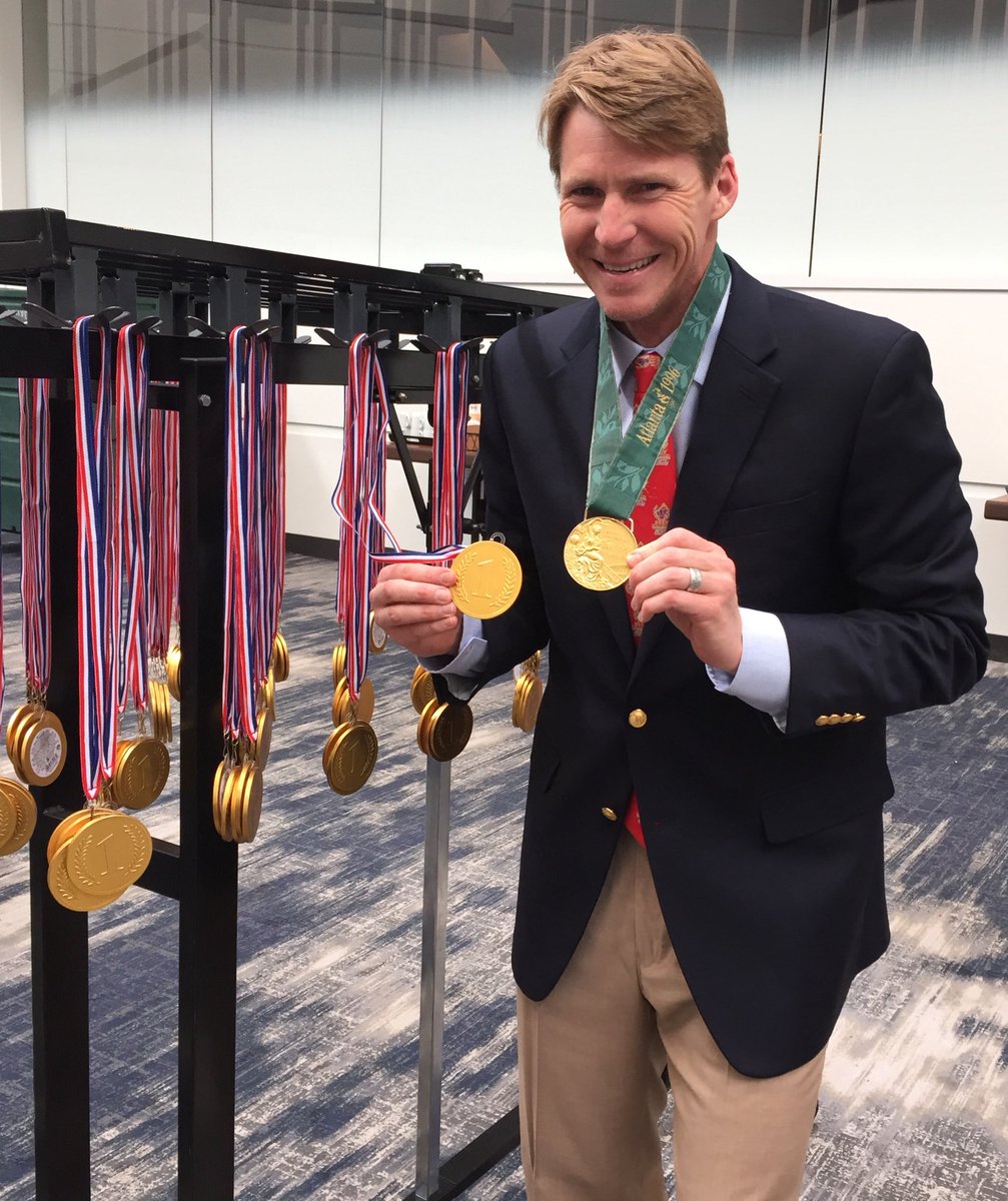 JoshDavis_USA's tweet photo. speaking at #howisafety VPPPA conference & they're giving chocolate gold medals same size as my real one very cool! https://t.co/jc5txeZZXv