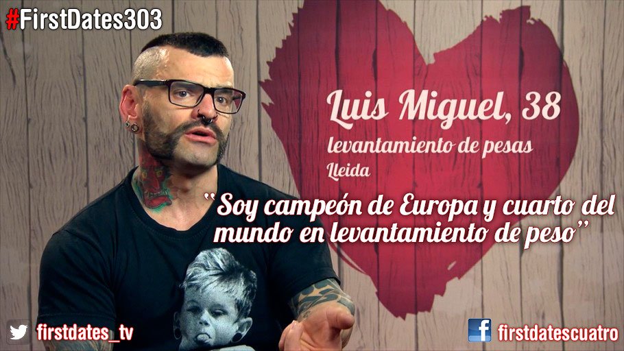 firstdates_tv's tweet photo. El amor nos hace grandes a todos #FirstDates303 https://t.co/xMyz2jX6KO https://t.co/JsCdww1lho