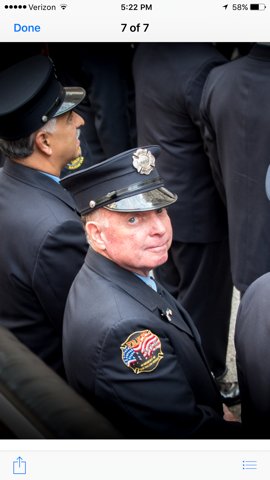 UFOA854's tweet photo. FF Jimmy Lanza E53/L43
Passed away today from brain cancer
God rest his soul
@NYSPFFA @IAFFNewsDesk
#firefamilytransport https://t.co/7hvrne7ojk