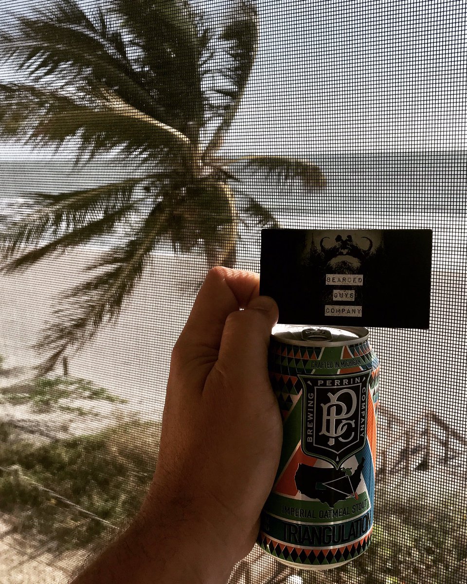 beardedguysco's tweet photo. Triangulation makes my whiskers smile. Nice job @oskarblues @CigarCityBeer @PerrinBrewing #beards #supporthomelessvets #craftbeer #beer https://t.co/sk3BIj8vle