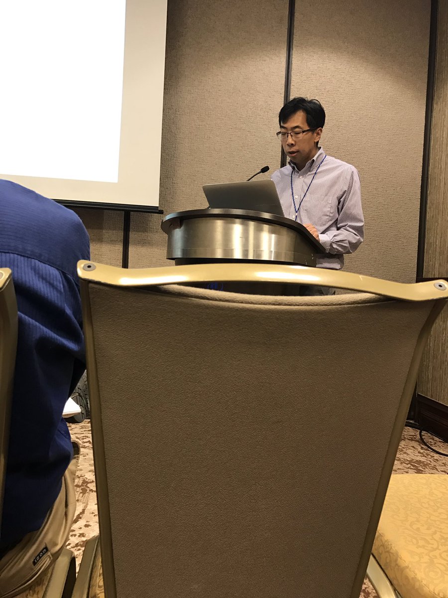 leoschilbach's tweet image. Great talk by Chen Yu on object naming learning using a dual eyetracking setup for infant-parent interactions. #srcd2017