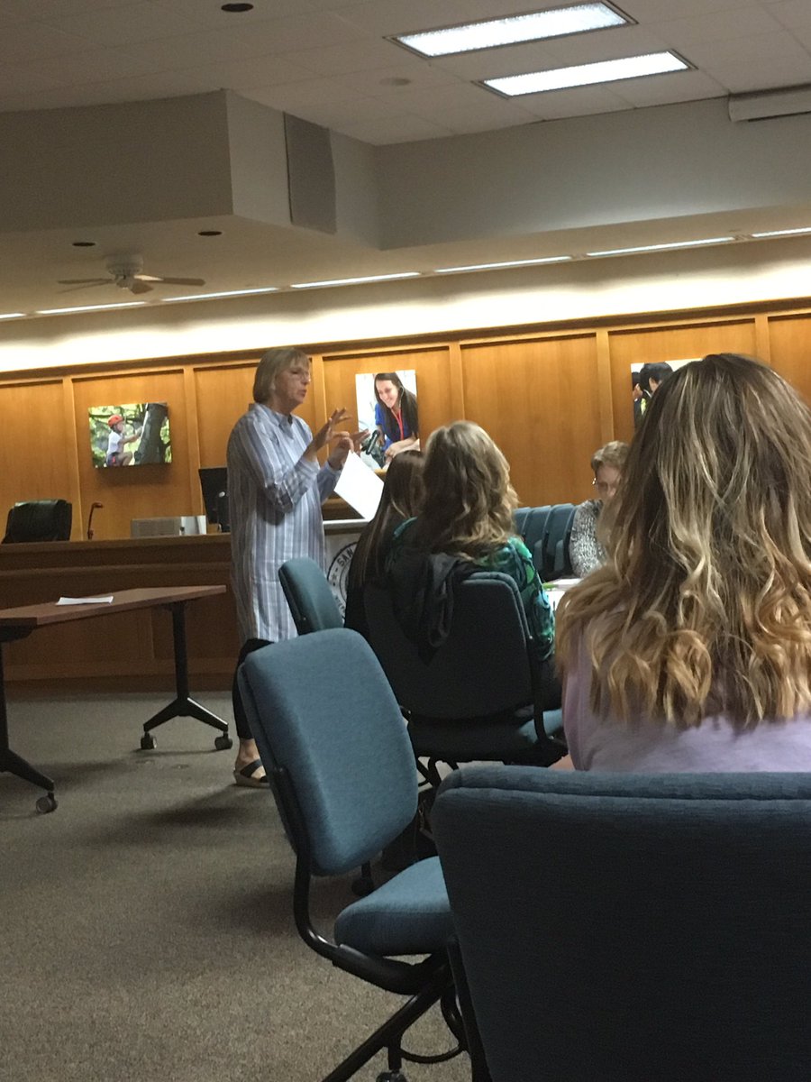 cb82tb90's tweet photo. Shelly Hullihen shared the District of Innovation Plan with the District Site-Based Committee meeting today. https://t.co/IGRSoK1u8N