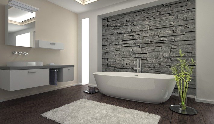 ViewegTim's tweet image. Upscale bathroom designs are in demand, but that doesn't mean you have to spend a fo... otbd.it/Kcqv2k