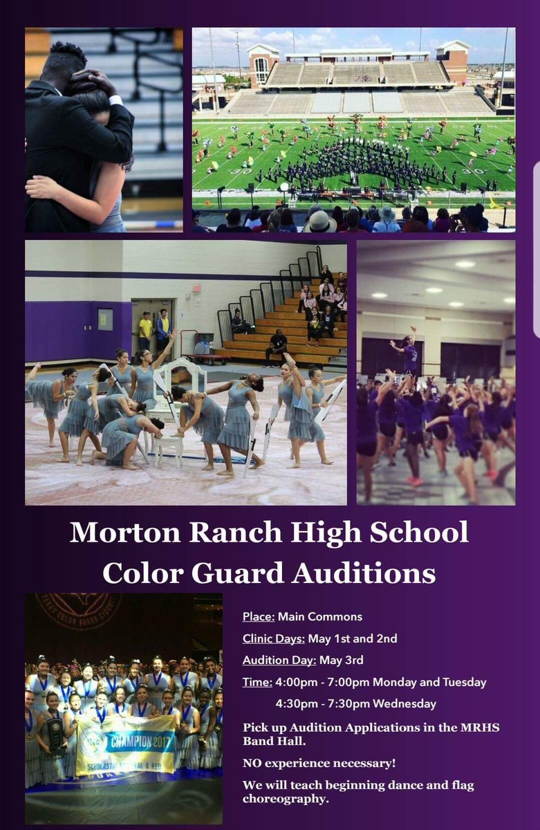 MRHS Colorguard tweet media