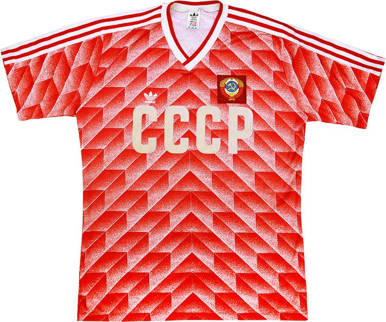 FootballShirtCulture.com on X: Adidas 1990 Soviet Union Match Worn Away  Shirt Buy Now:  #matchworn #cccp #football #soccer   / X