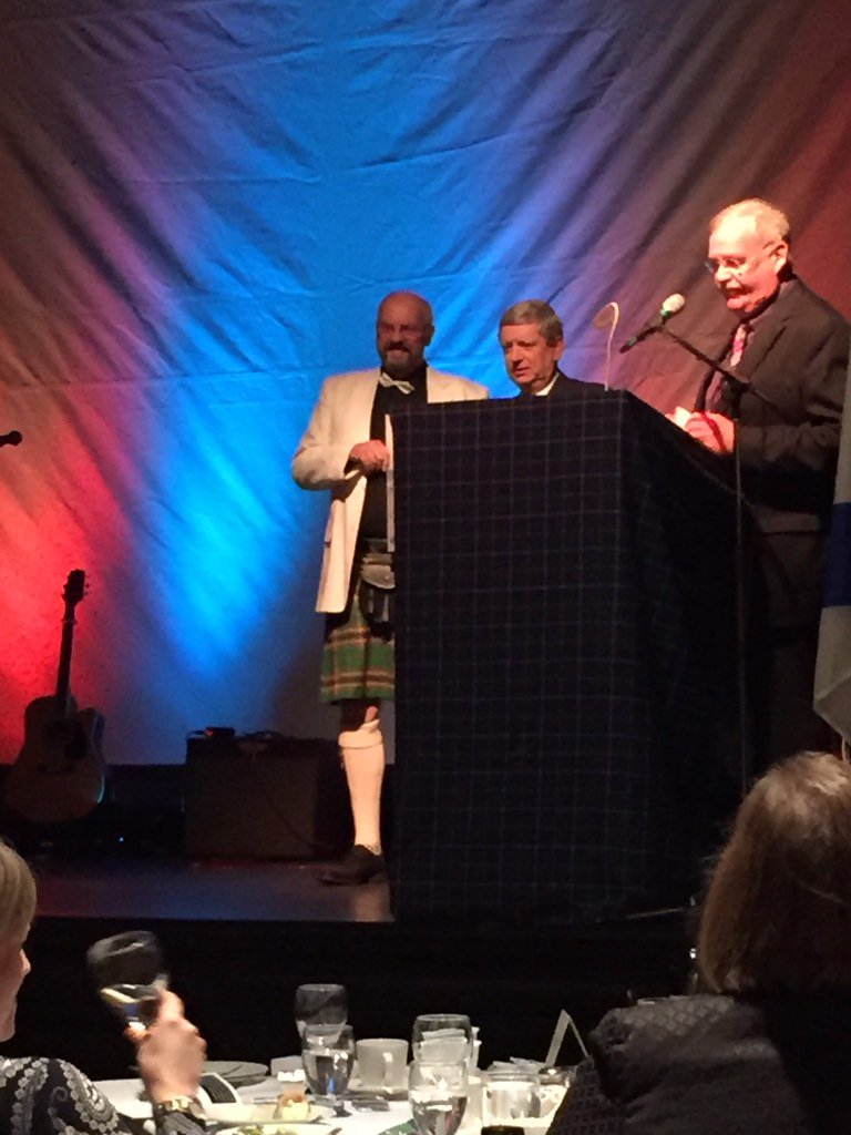 CEO Award presented to Northumberland Fisheries Museum. #DEANSGala2017 #TartanDay