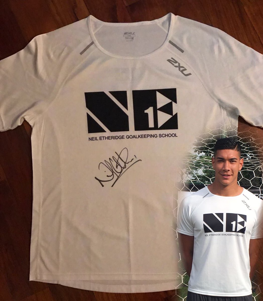 ne1gk's tweet photo. Get a chance to win @neil38etheridge's signed NE1 Goalkeeping School jersey by 2XU, which he… https://t.co/tGKsjg3yuG https://t.co/wRG084adxd