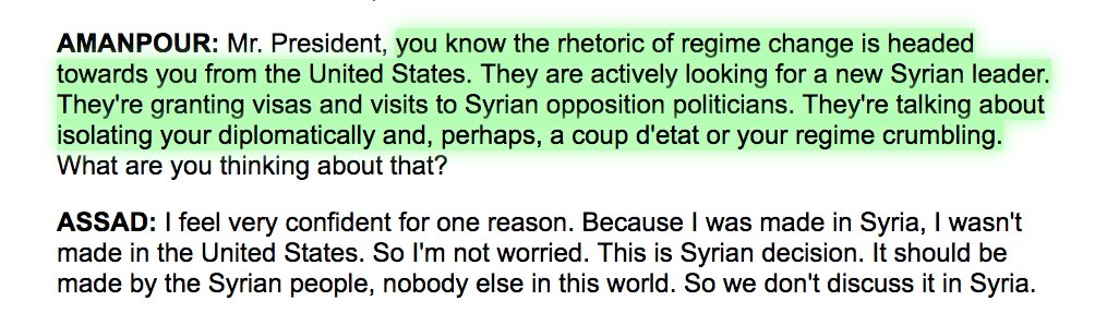 Azariah2024's tweet photo. .Christiane Amanpour in 2005: U.S. is planning regime change in Syria

https://t.co/rUkVihQjgC https://t.co/Yu0RJ2NYKe