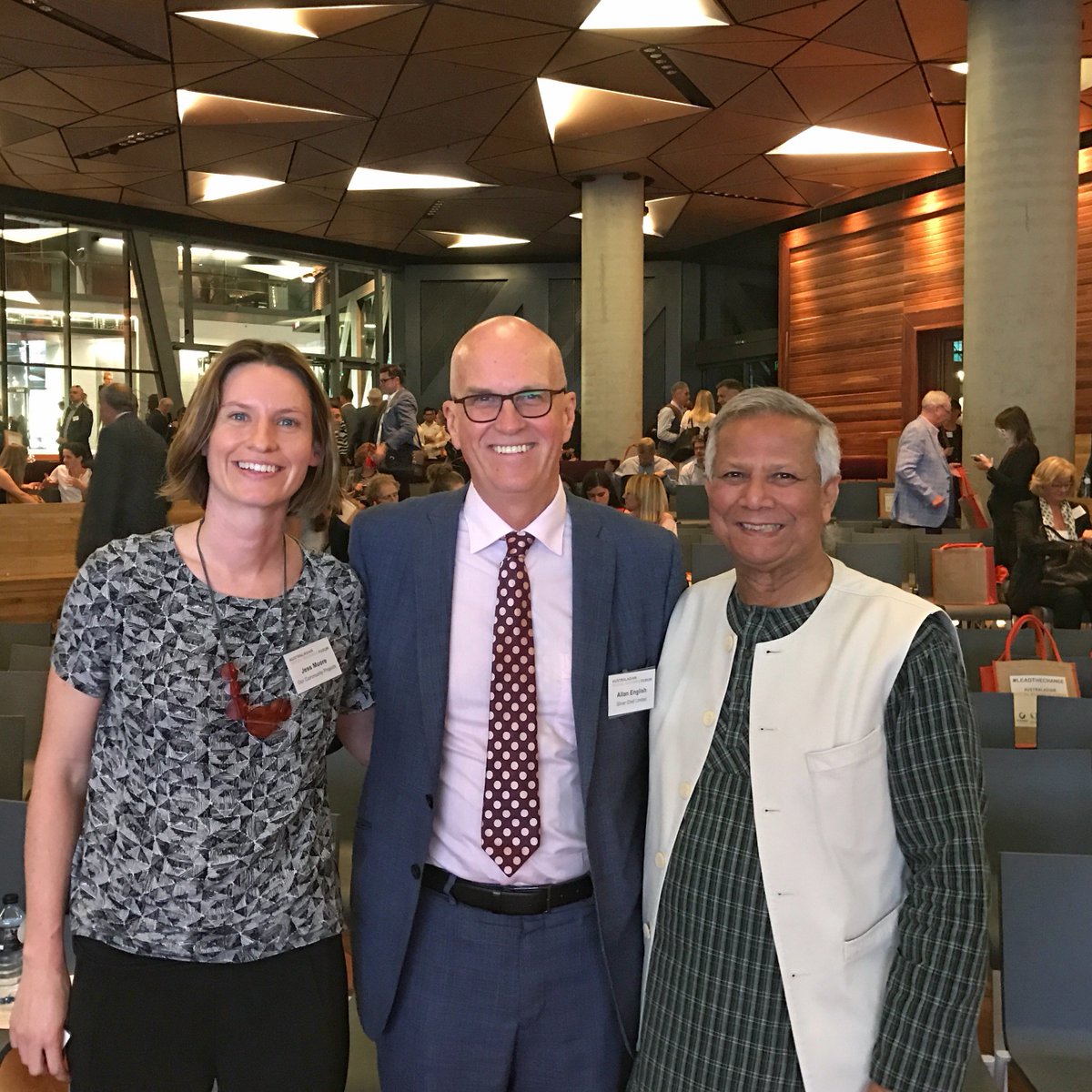 Green Connect (@greenconnect_) on Twitter photo At Australasian Social Business Forum #ASBF with #socent champs <a href="/Yunus_Centre/">Muhammad Yunus</a> & <a href="/allanjenglish/">Allan English</a>. <a href="/jessmoore0/">Jess Moore</a> <a href="/3pillarsnetwork/">3 Pillars Network</a> @grameenaust At Australasian Social Business Forum #ASBF with #socent champs <a href="/Yunus_Centre/">Muhammad Yunus</a> & <a href="/allanjenglish/">Allan English</a>. <a href="/jessmoore0/">Jess Moore</a> <a href="/3pillarsnetwork/">3 Pillars Network</a> @grameenaust