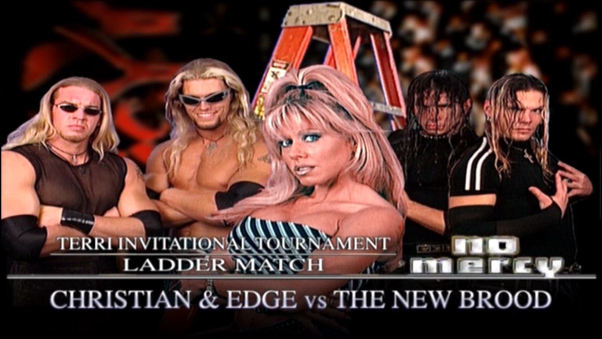 ProducerSteveF's tweet photo. Member the TIT tournament?
No?
#NoMercy1999 review explains everything. #WWE https://t.co/c6O5fnLeyx https://t.co/Hs7vkmg0tR