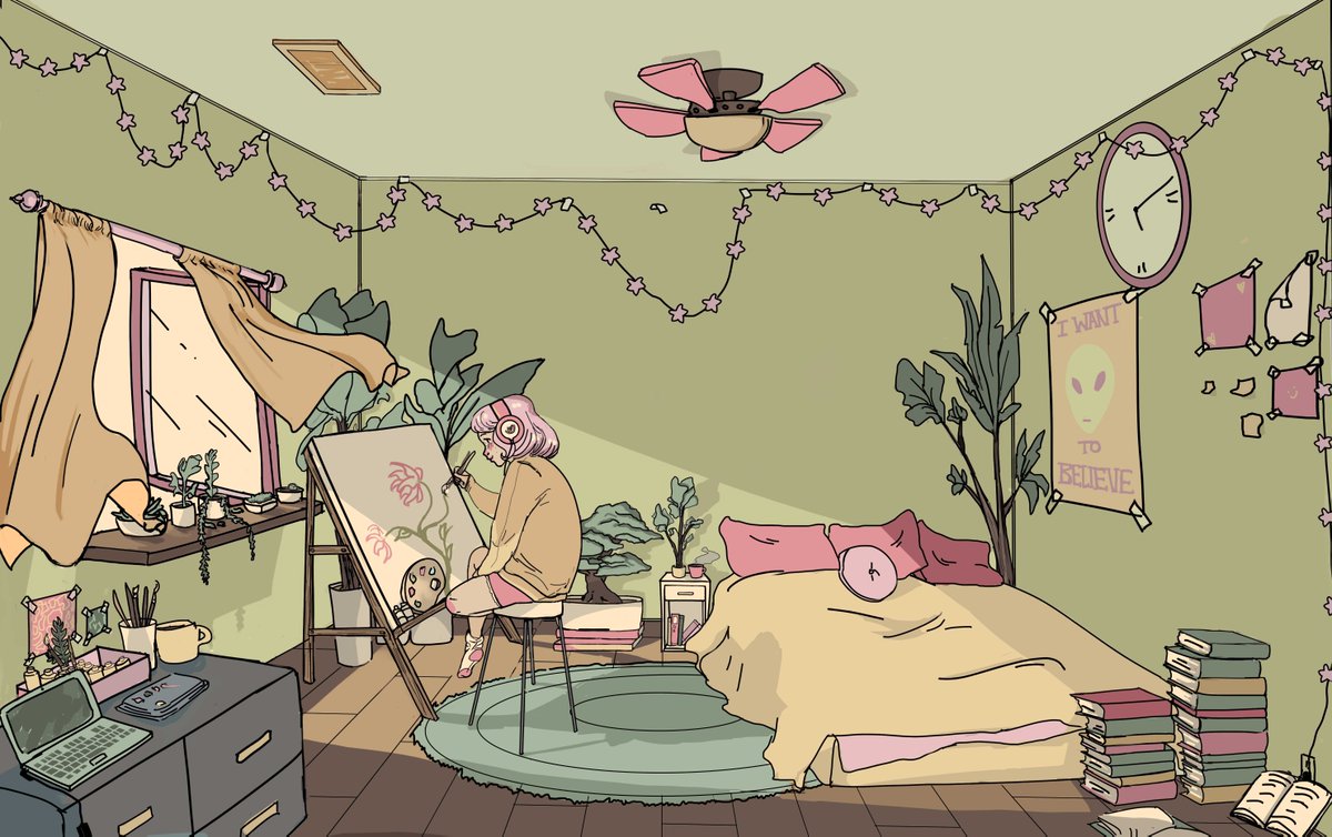 Jess On Twitter Aesthetic Anime Artist Greenhouse My Newest