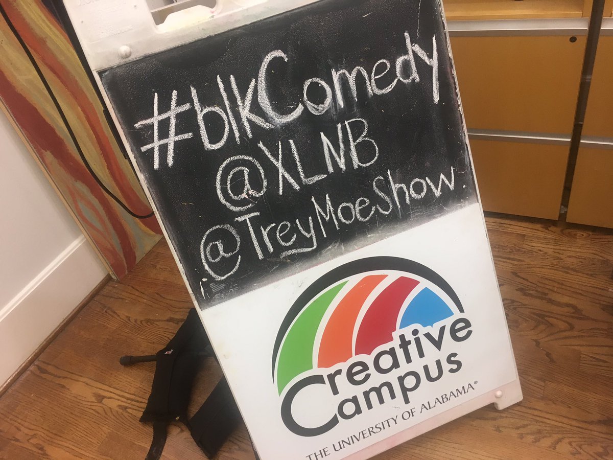 XLNB's tweet photo. .@TreyMoeShow &amp; I spoke about #BlkComedy, Hollywood, &amp; social media with @creativecampus today! https://t.co/JN9ogpUp1n