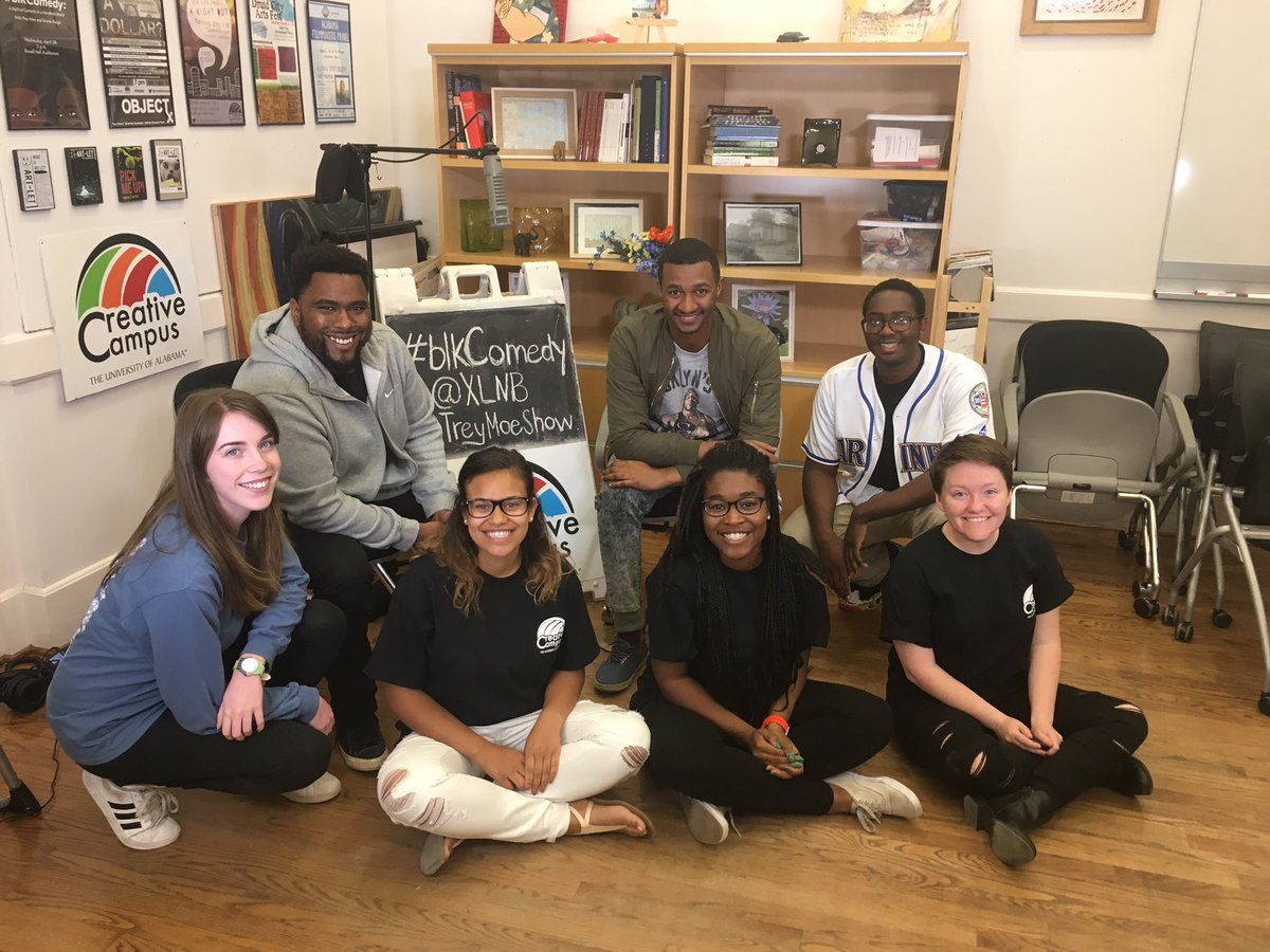 XLNB's tweet photo. .@TreyMoeShow &amp; I spoke about #BlkComedy, Hollywood, &amp; social media with @creativecampus today! https://t.co/JN9ogpUp1n