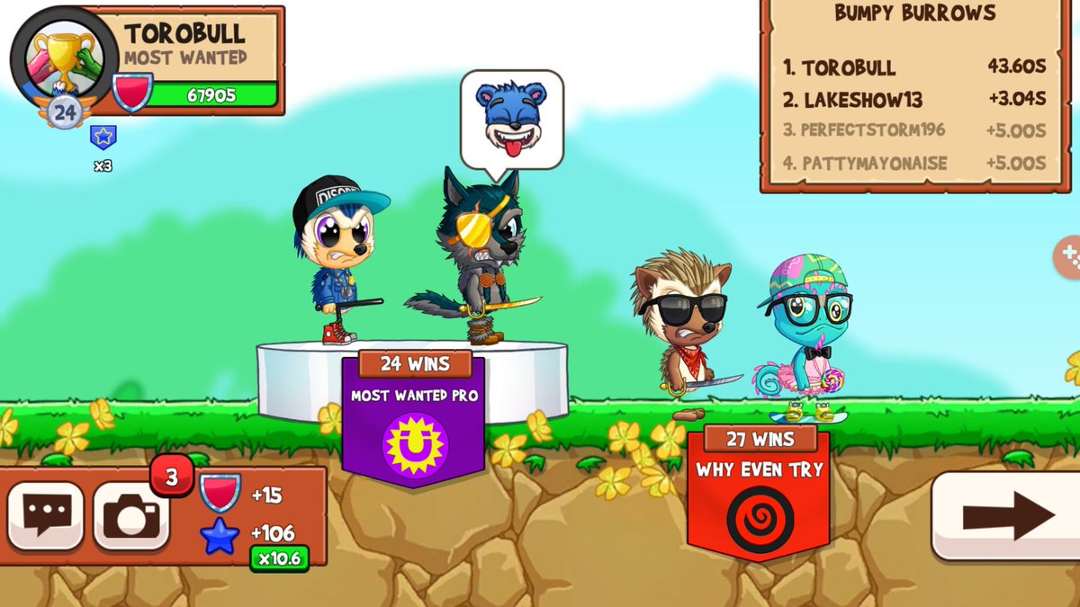 ToroBullSennin's tweet photo. 4-0 RIP ๐ #StartTrying #Bosses @TheFunRun #FunRunArena #ClanBattle #MostWantedPro #WhyEvenTry https://t.co/C0tW2nRaFJ