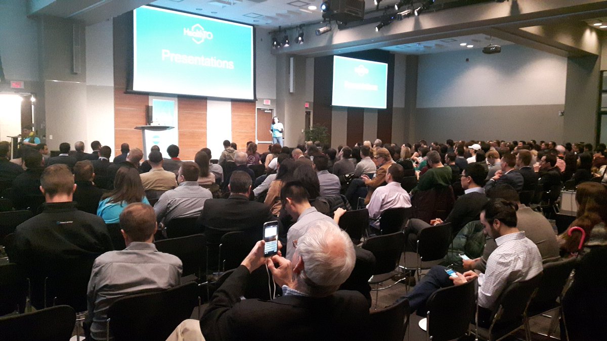 Health__TO's tweet photo. It's a full house tonight at #HealthTO! Can't wait to hear from all our speakers #THIW https://t.co/GrMJRoZj9T