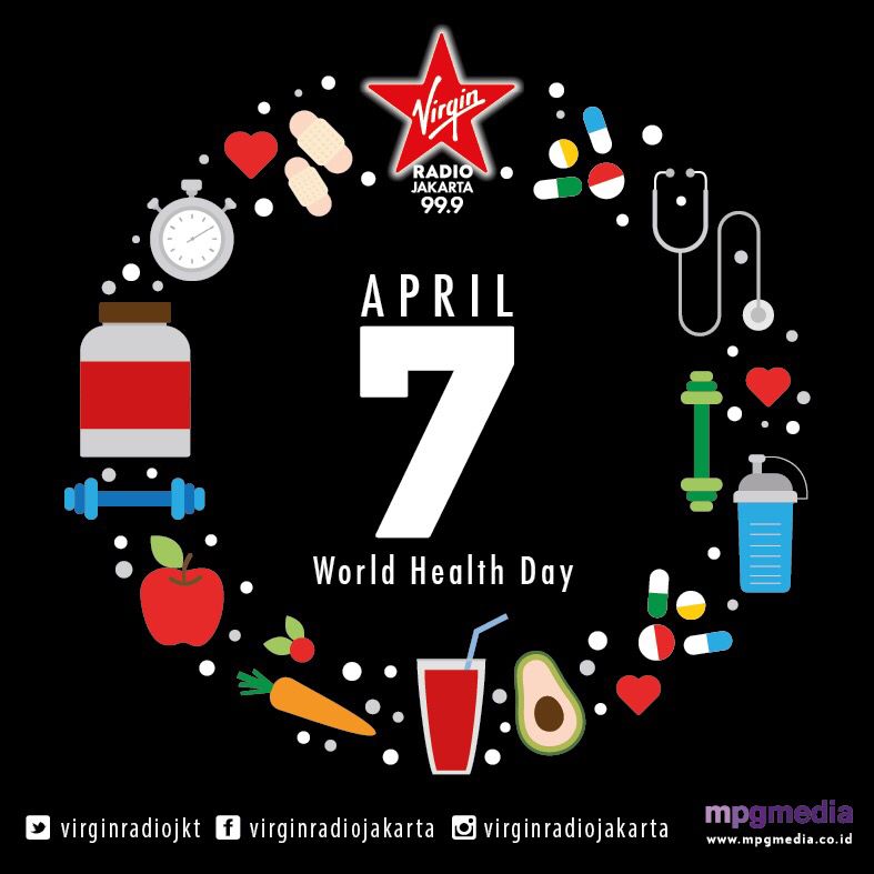 z999fm's tweet photo. Selamat hari kesehatan sedunia!bukan cuma fisik tapi kesehatan mental perlu kamu jaga ya 😉 #worldhealthday #virginradiojakarta #depression https://t.co/kVIDhLE6FJ