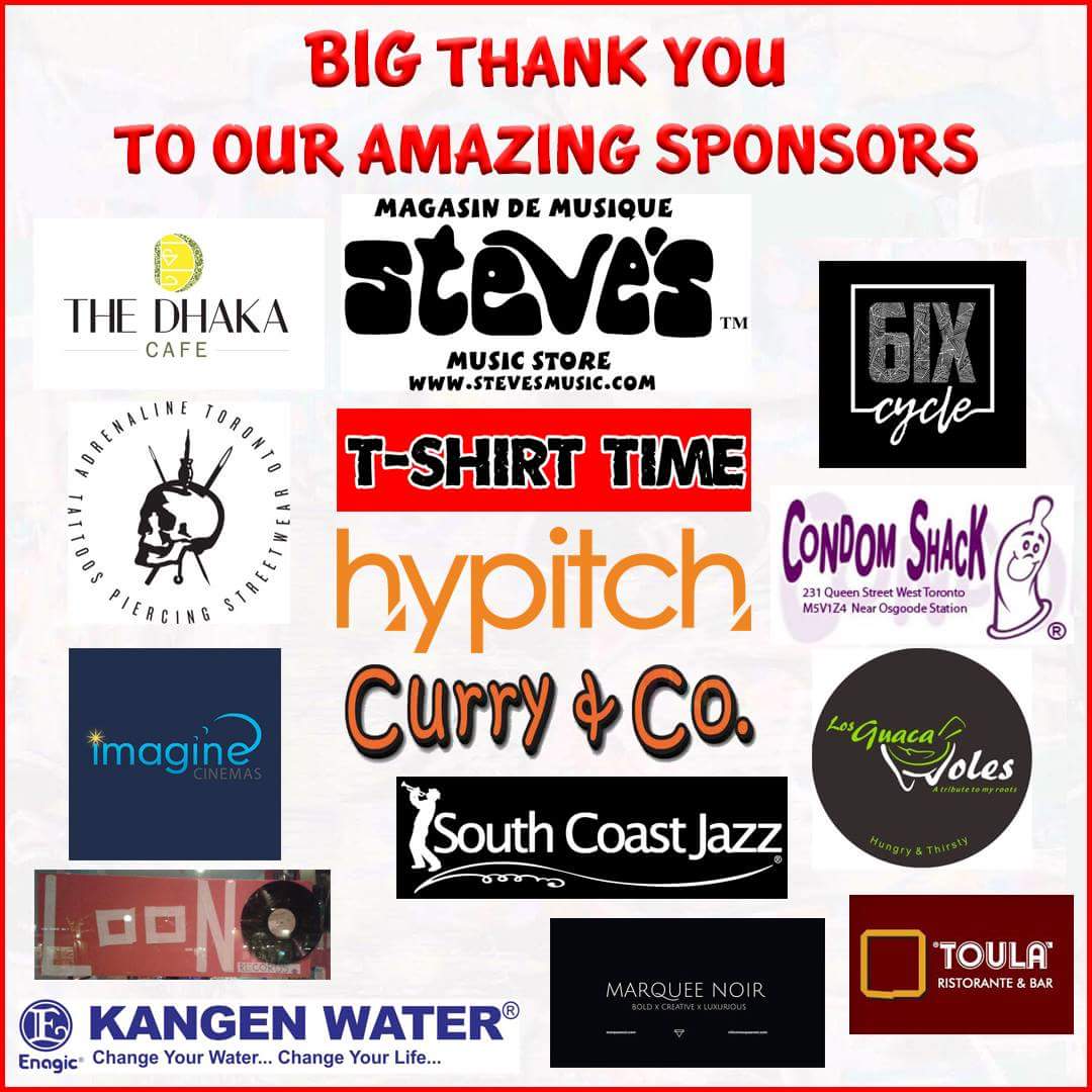 HUGE shout out to our amazing sponsors. You made this event amazing ❤
