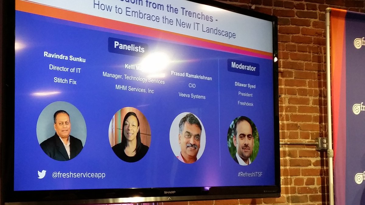 seoul_tiger's tweet photo. @freshserviceapp # Customer
#Panel now # Commencing here @ #RefreshITSF https://t.co/O4kYRCKgcg
