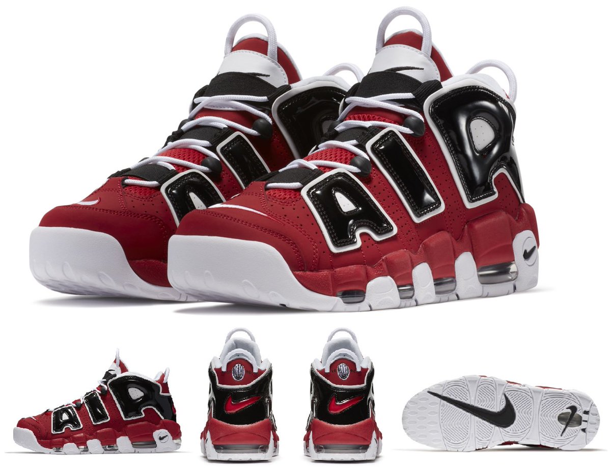 スニーカーズ ハイ Ny En Twitter 本日 4月7日発売 Bulls カラーのモアテンが遂に復刻 Nike Air More Uptempo Bulls Moreuptempo Uptempo モアテン アップテンポ スニーカー T Co Npnscinqp8 T Co Otbabjqapd