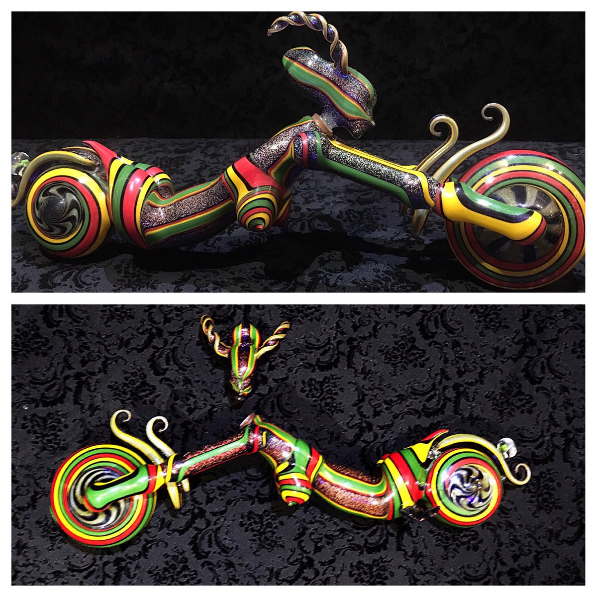 MileHighPipes's tweet photo. It's #ThickThursday ya'll! This week we're reppin' #BanjoGlass w/ one our favorite pieces, it's a fully functional water piece that rips! 💦 https://t.co/UEFGJedI53