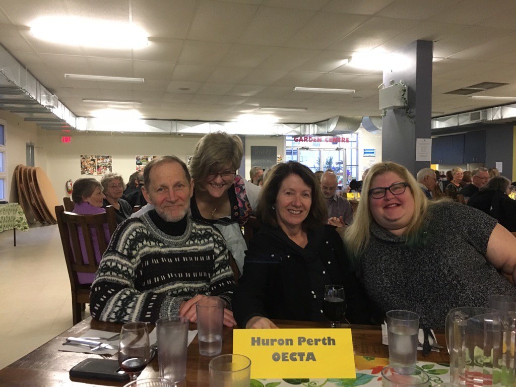 HPElemOECTA's tweet photo. HpElementary members out for the labour appreciation dinner. Looking forward to @BarbByersCLC #catholicteachers https://t.co/XczuOROa5o