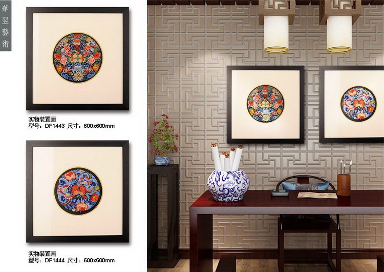 Ready to transfer your home into chinese style ,come to see our classic handmade painting #oilpainting #walldecor #wallartwork #frameart