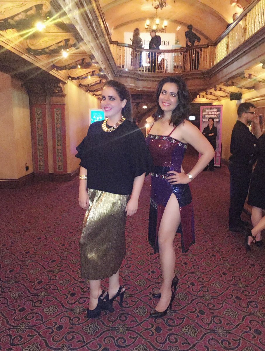 fabiolamalka's tweet photo. At #TeclaAwards GLAM Ready with @arianaprmedia @amam357 #Fashionexperts #tvhost  #Moda @newconceptpr https://t.co/YasAauW89V