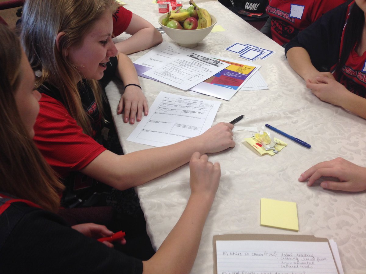 chickadharrison's tweet photo. Great day spent planning with the Ss for Food Revolution Day. #pqp10 #HSCertES #healthyschools @PJPII_TBCDSB https://t.co/rQEfxeKMqB