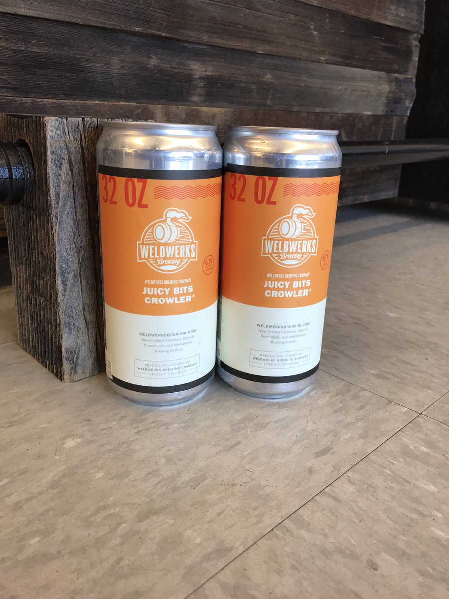 What? Weldwerks 32oz Juicy Bits, that's what.  Come and get 'em. <a href="/WeldWerksBrewCo/">WeldWerks Brewing Co.</a>
