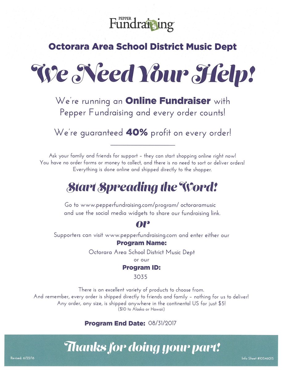 The OASD Music Dept is running an online fundraiser!! pepperfundraising.com/easy-fundraise… 

<a href="/OISMrReynolds/">Mr. Andrew Reynolds</a> @MrCullenOASD <a href="/MsKradzinski/">Kiera Kradzinski</a> @OASDMusic